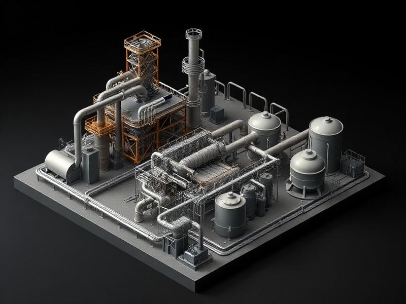 Modelagem 3D Industrial